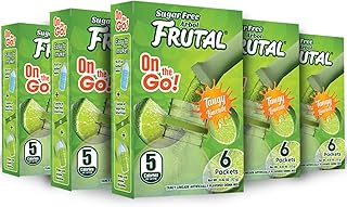 Frutal On-The-Go! | Powdered Drink Mix | Citrus Punch Flavored - Sugar Free! – (30 Count of Stick Packs)