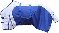 Vista 17 de 60" Caballo Malla Ligero Verano FlySheet Spring Airflow Blanco 73408B