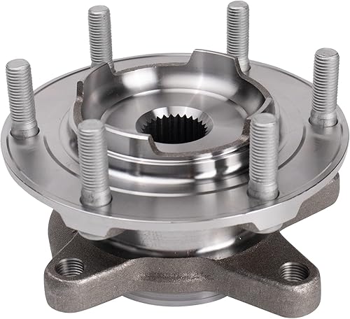 Miniatura 5 de TRQ Juego de rodamientos de cubo de rueda delantera compatible con Ford Ranger 2019-2022