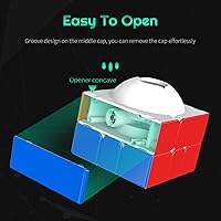 Vista 3 de YJ MGC Square 1 Cubo magnético de velocidad SQ-1 Cubo