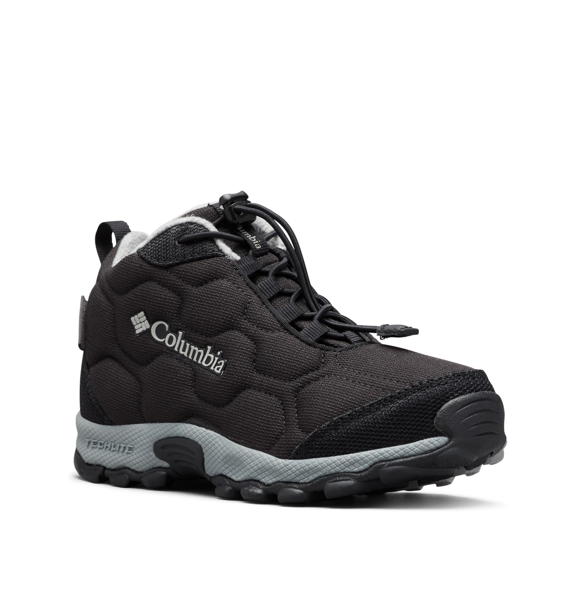 Columbia Firecamp Mid 2 Waterproof, Botas de nieve impermeables, Black/Monument,