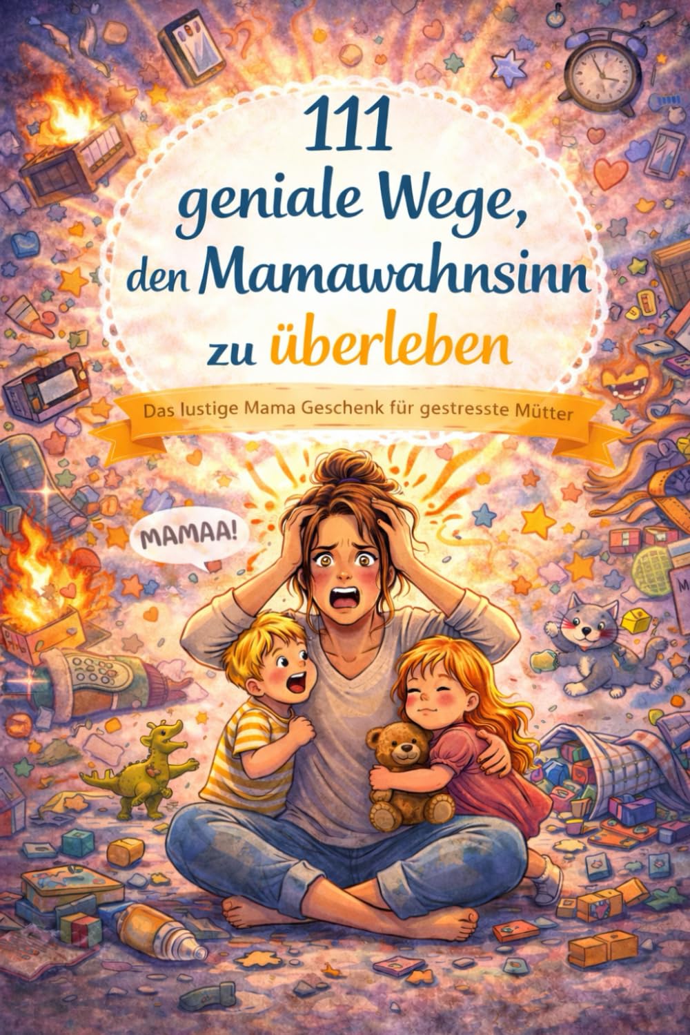 111 geniale Wege, den Mamawahnsinn zu überleben: Ein lustiges Mama Geschenk mit humorvollen Tipps & Überlebensstrategien für gestresste Mütter