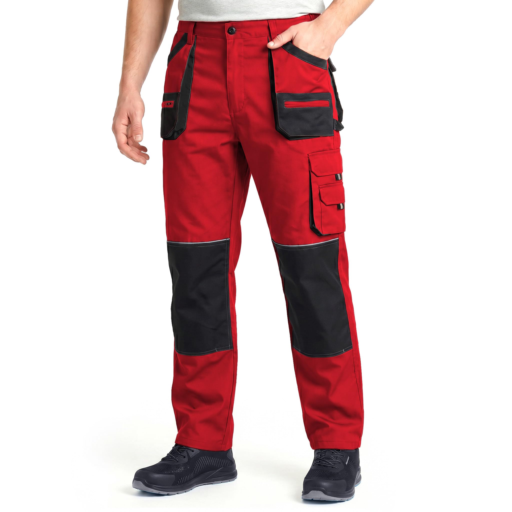 Stenso Em - Pantaloni da Lavoro - Uomo - Pantaloni Protettivi - Slim Fit