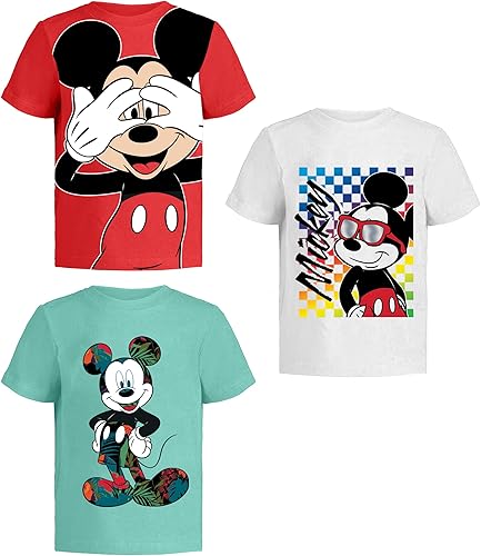 Disney Camiseta de Mickey Mouse (juegos) Donald Duck Goofy Plutón Graphic Fantasia Outfit Tee Bebé Niños Pequeños Cumpleaños a Niños Ropa