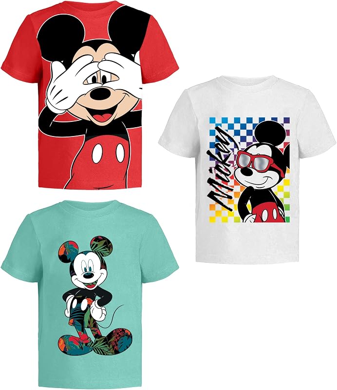 remera de Disney Mickey Mouse (conjuntos) Pato Donald Goofy Plutón gráfico fantasía traje remera bebé/niños pequeños ropa de cumpleaños para niños