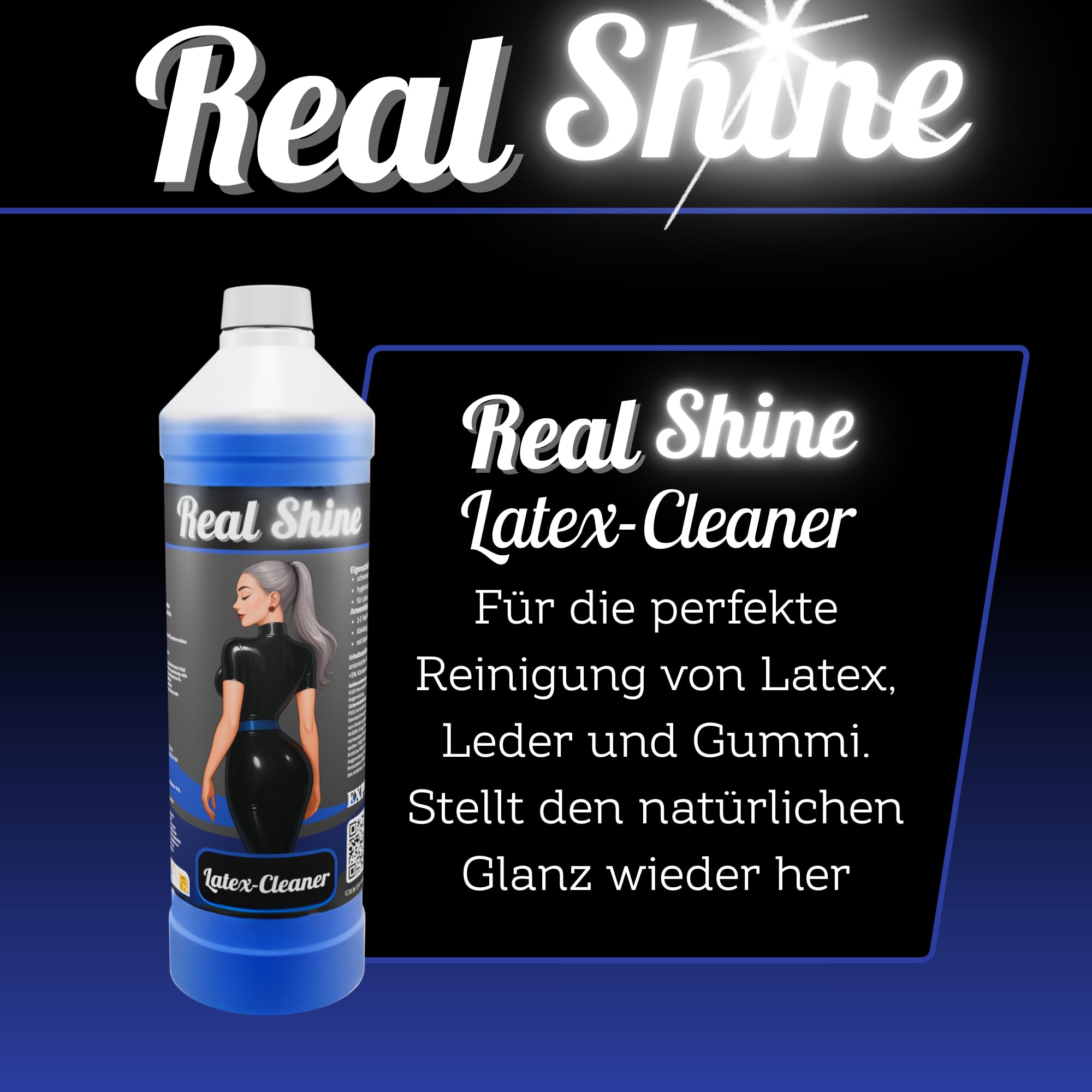 Optimal Products die bessere Lösung Produit d'entretien pour latex 1 l + 1 litre de nettoyant pour latex