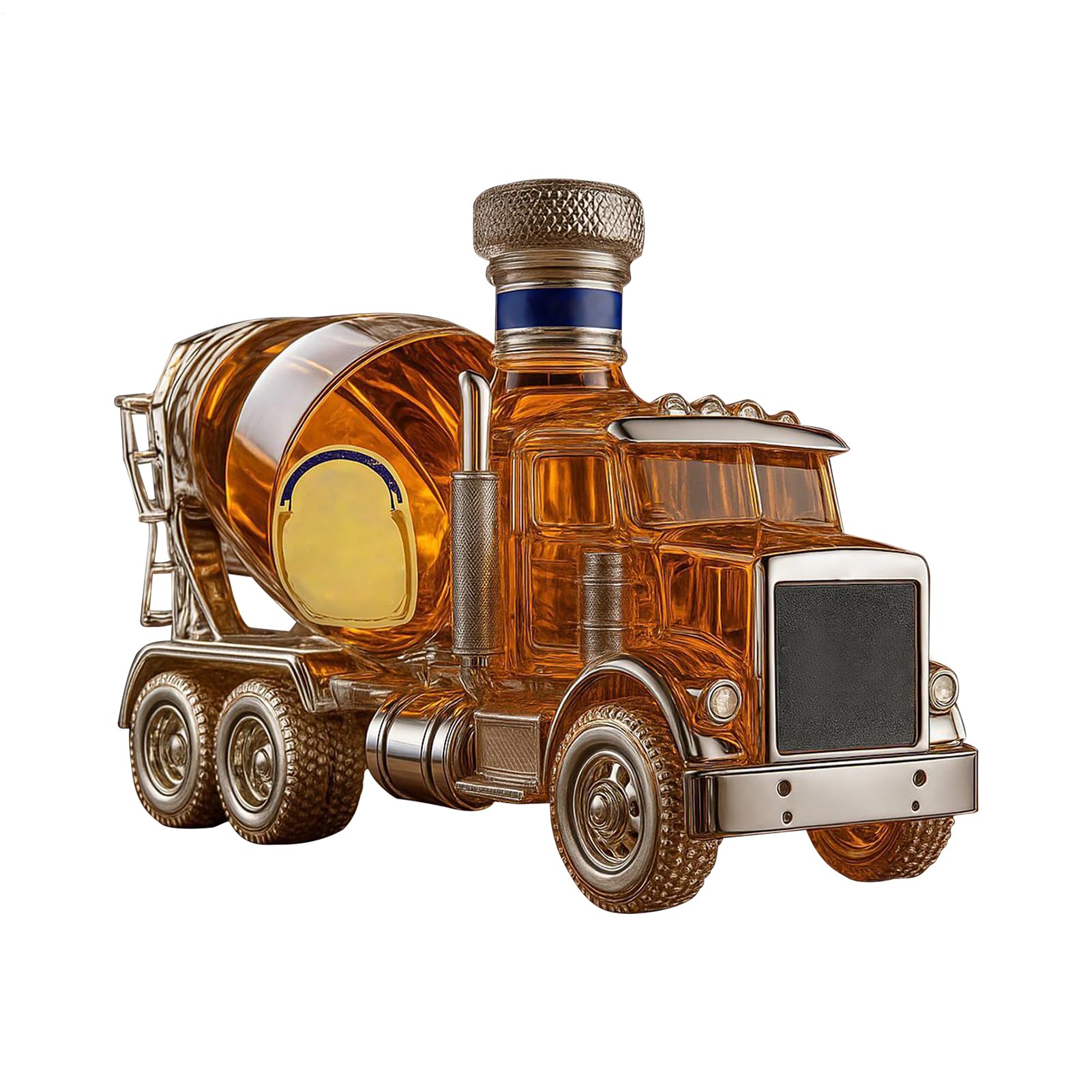 Decanter per whisky, decanter in vetro a forma di camion, divertente bottiglia di vino – per compleanno, Natale, matrimonio, inaugurazione della casa, bar, feste a casa, celebrazioni, vino