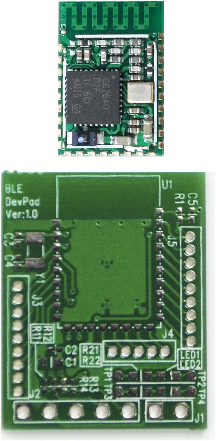ELSRA CC2640R2F BLE 4.2 & 5.0 Bluetooth Low Energy Module BT03-1 w/DIP Adapter PCB