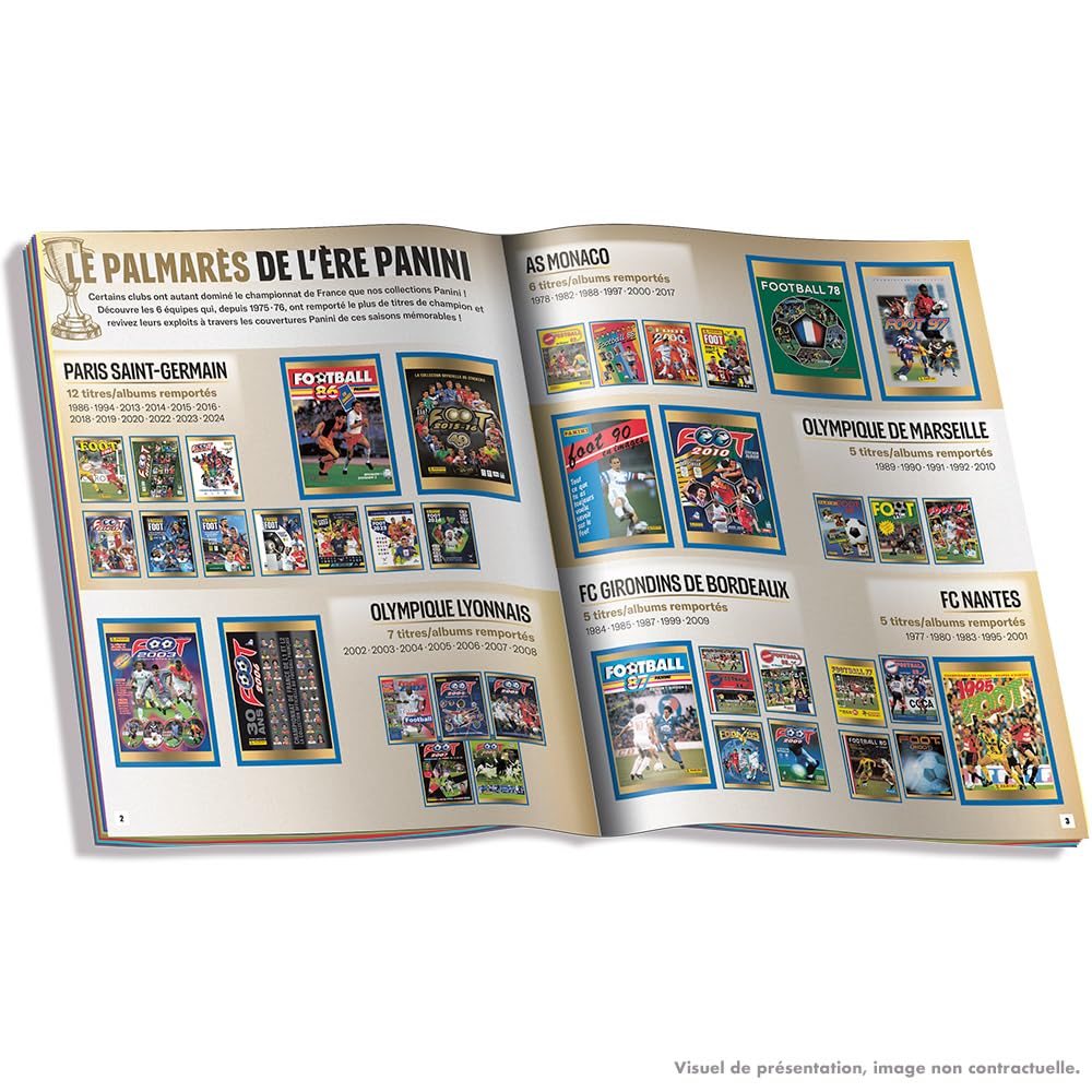 Panini Foot 2024-2025 Album Ligue 1 McDonald's + 2 kieszenie + 1 gratis, 004842SPFGD
