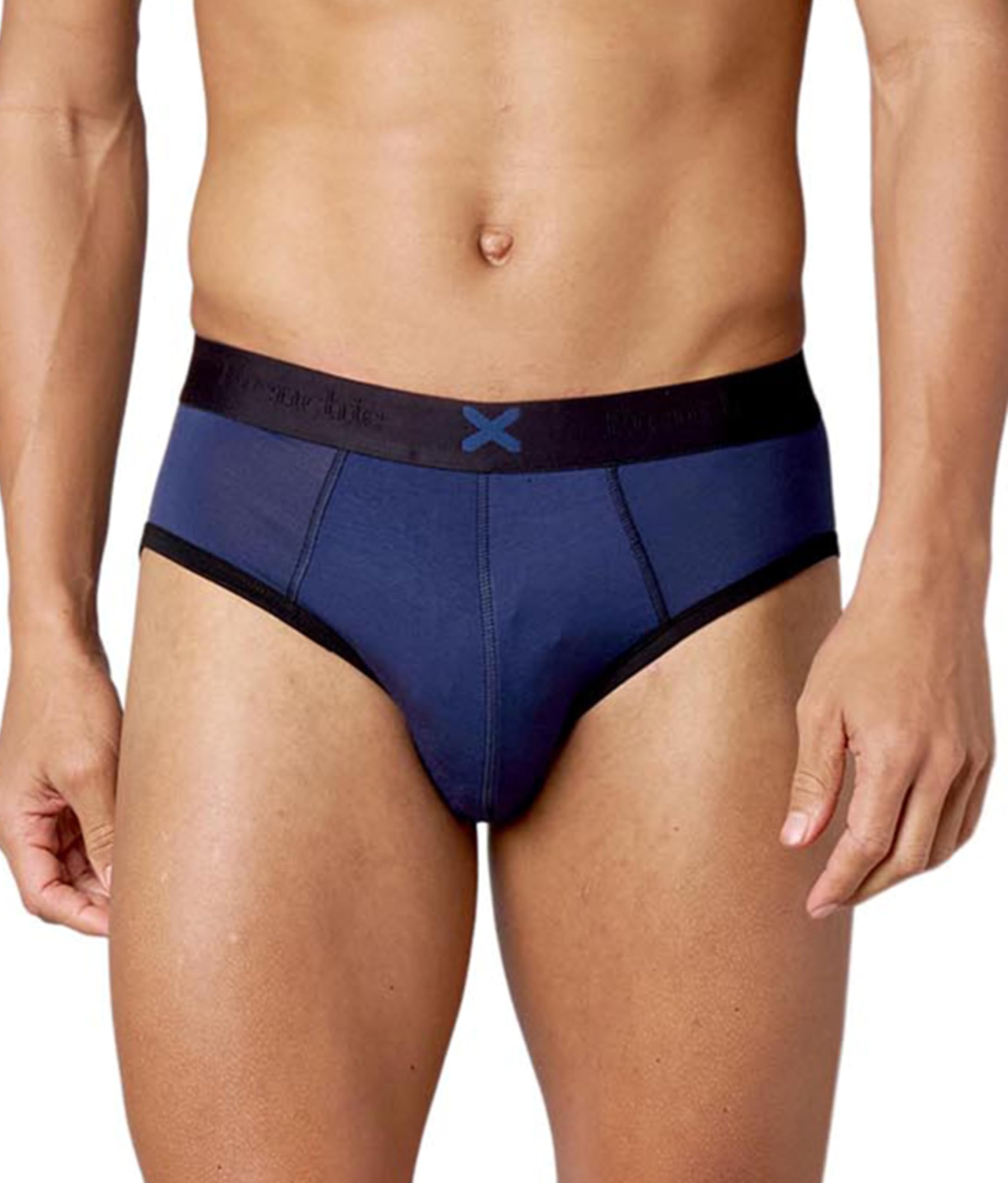 X-Hype Tencel Micro Modal Elastane Briefs for Men with Ultra Soft Waistband, 24/7 Active Fresh & Sweat-Wicking Properties (String Grey - S)-image-41