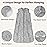 Unnivoll Baby Sleep Sack 0-6 Months 0.5 Tog Wearable Blanket Baby, 3 Pack 100% Cotton Lightweight Sleeping Sack with 2-Way Zipper for Newborn Infant Apricot Gray Green Elephant