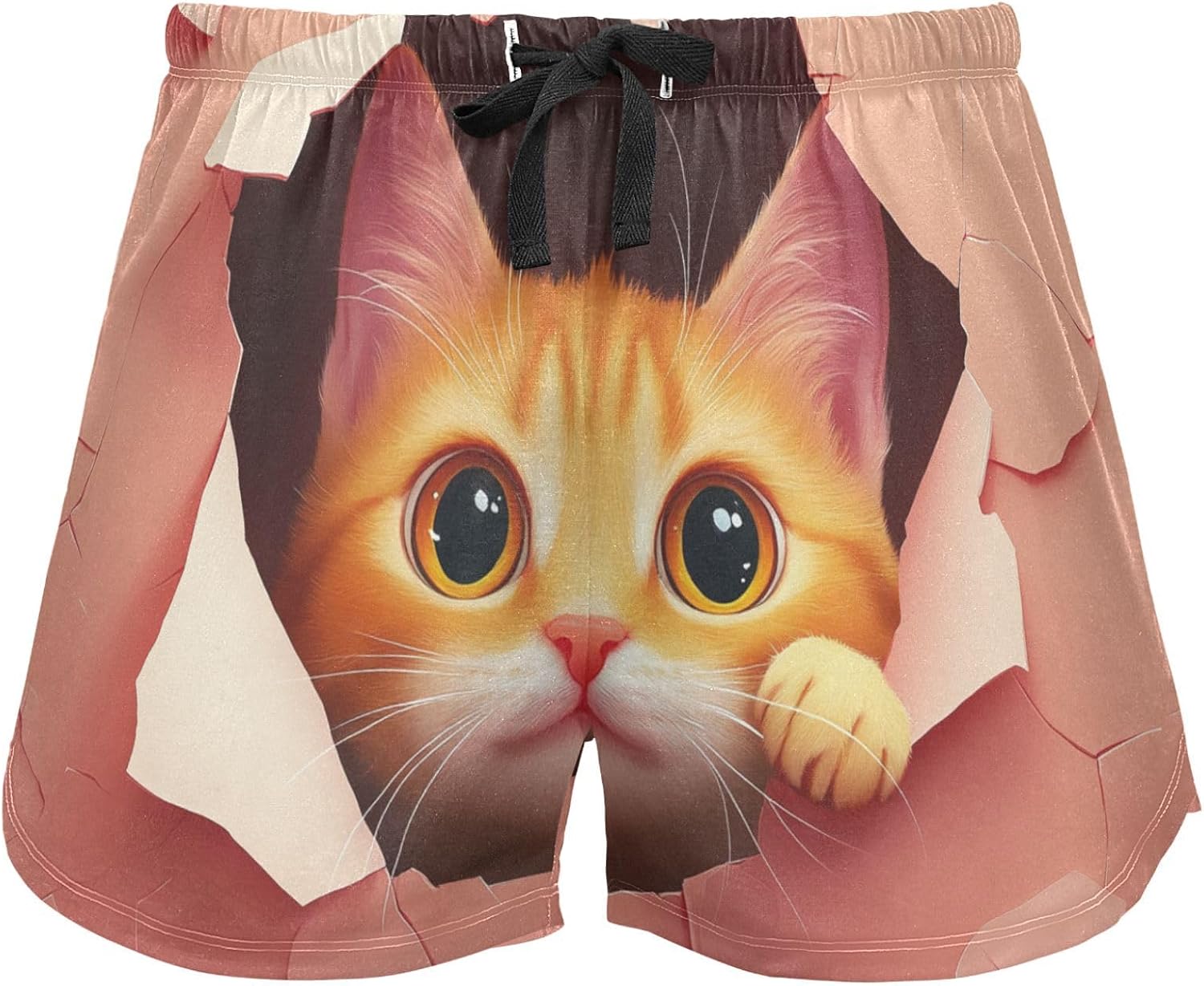 Women's Pajama Shorts Sleepwear Lounge Sleep Bottom with Pockets S-XXL