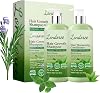 Shampoo & Conditioner Set with Rosemary, Biotin & Tea Tree for Hair Growth – Sulfate Free, Anti Hair Loss & Thickening Formula – Natural Hair Regrowth Treatment for Men & Women, 400ml Each Bottle