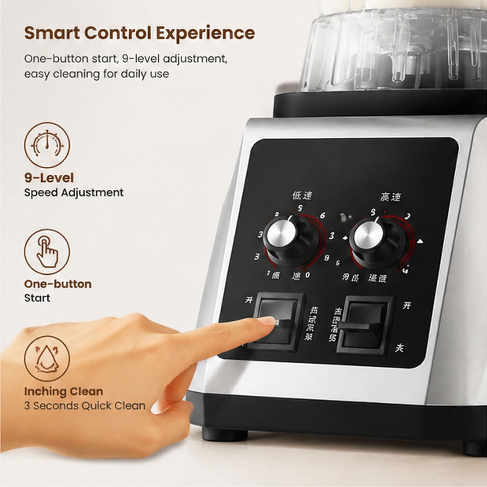 6L Frullatore professionale completamente automatico per latte di soia