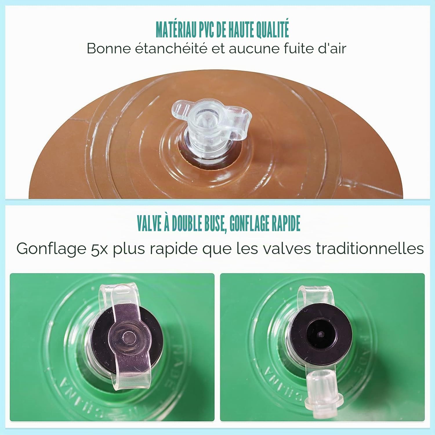 LATERN Flotteur Gonflable Géant D'avocat, 165CM Grand Radeau Flottant pour Piscine en PVC Salon de Plage Flottant avec Boule D'eau pour Enfants Adultes Piscine Plage Faire Fête Jouets