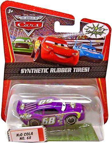 Disney/Pixar Cars The World of Cars Exclusivo N2O Cola No. 68 (neumáticos de goma sintética)