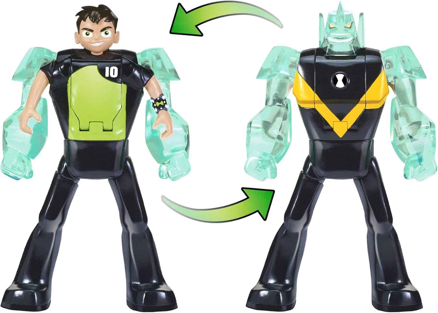 Amazon Ben 10 からエイリアンへ変身フィギュア ダイヤモンドヘッド おもちゃ おもちゃ