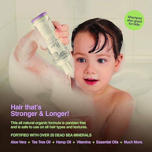 Miniatura 6 de Lavenluv Hair Stay After Shower Spray - Tratamiento orgánico de mirto dañado, adelgazamiento calvicie, aceites esenciales, extracto de flores, suero