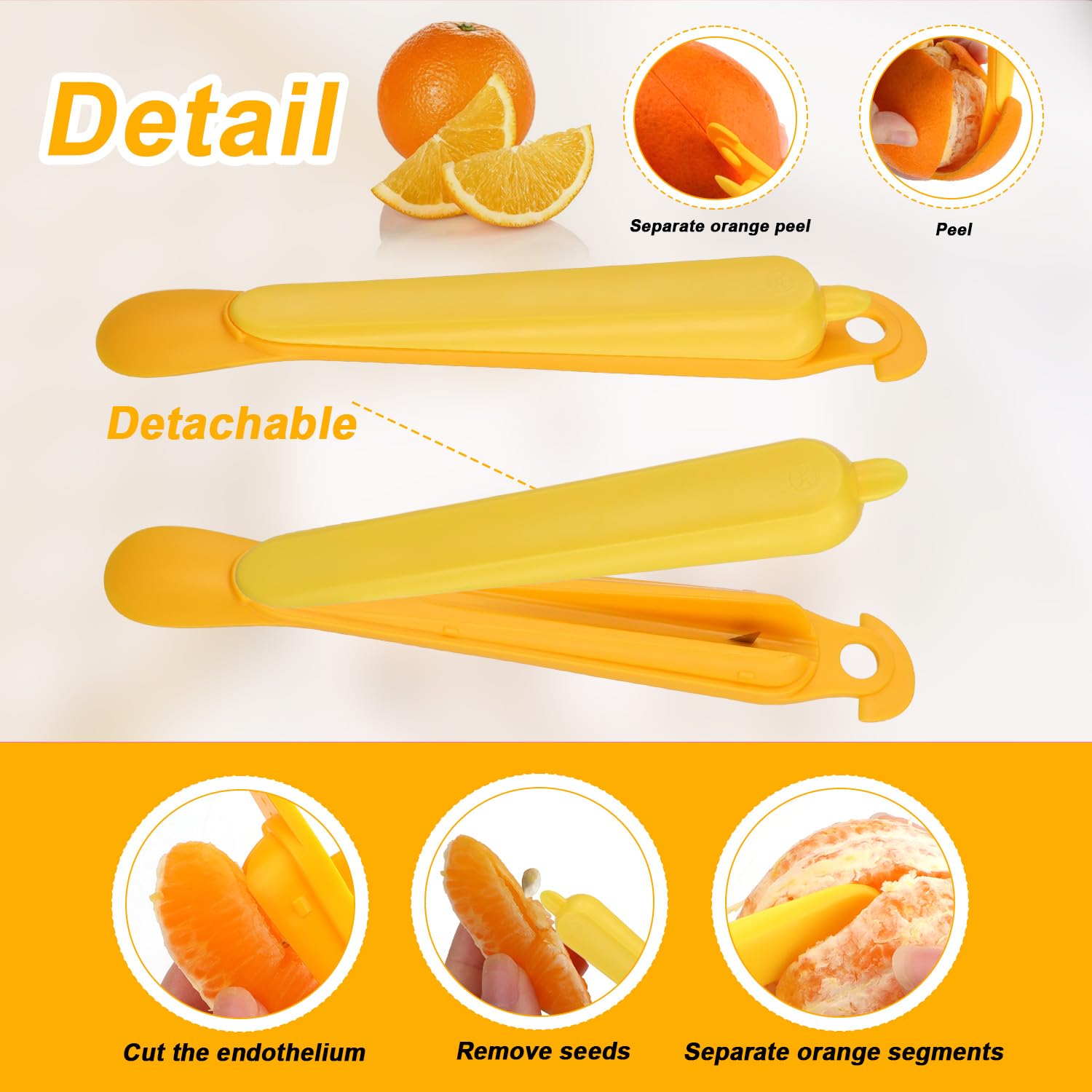 2 Pelapatate Per Arance 5 In 1 In Acciaio Inossidabile – Sbucciafrutta Multifunzione Con Lame Per Pelle Sottile E Spessa – Colori Verde E Giallo