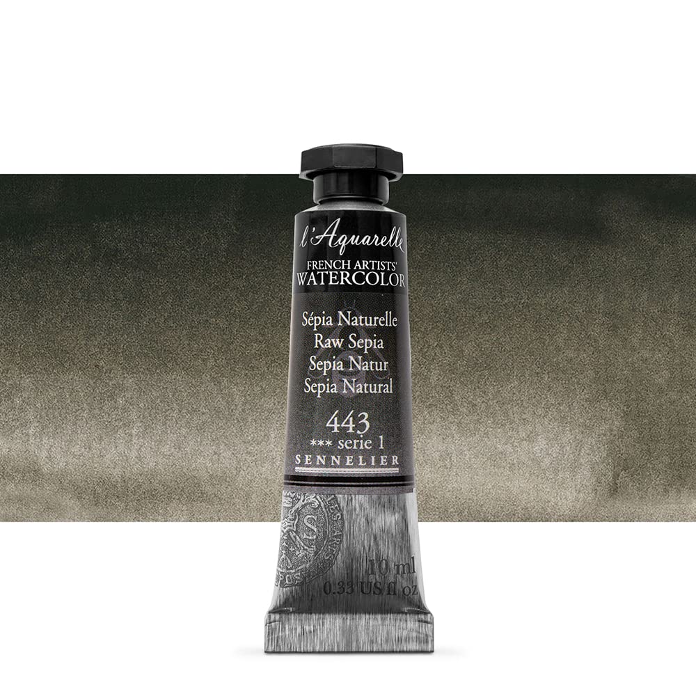 Sennelier Watercolour 10ml Tube S1 - Raw Sepia (443)