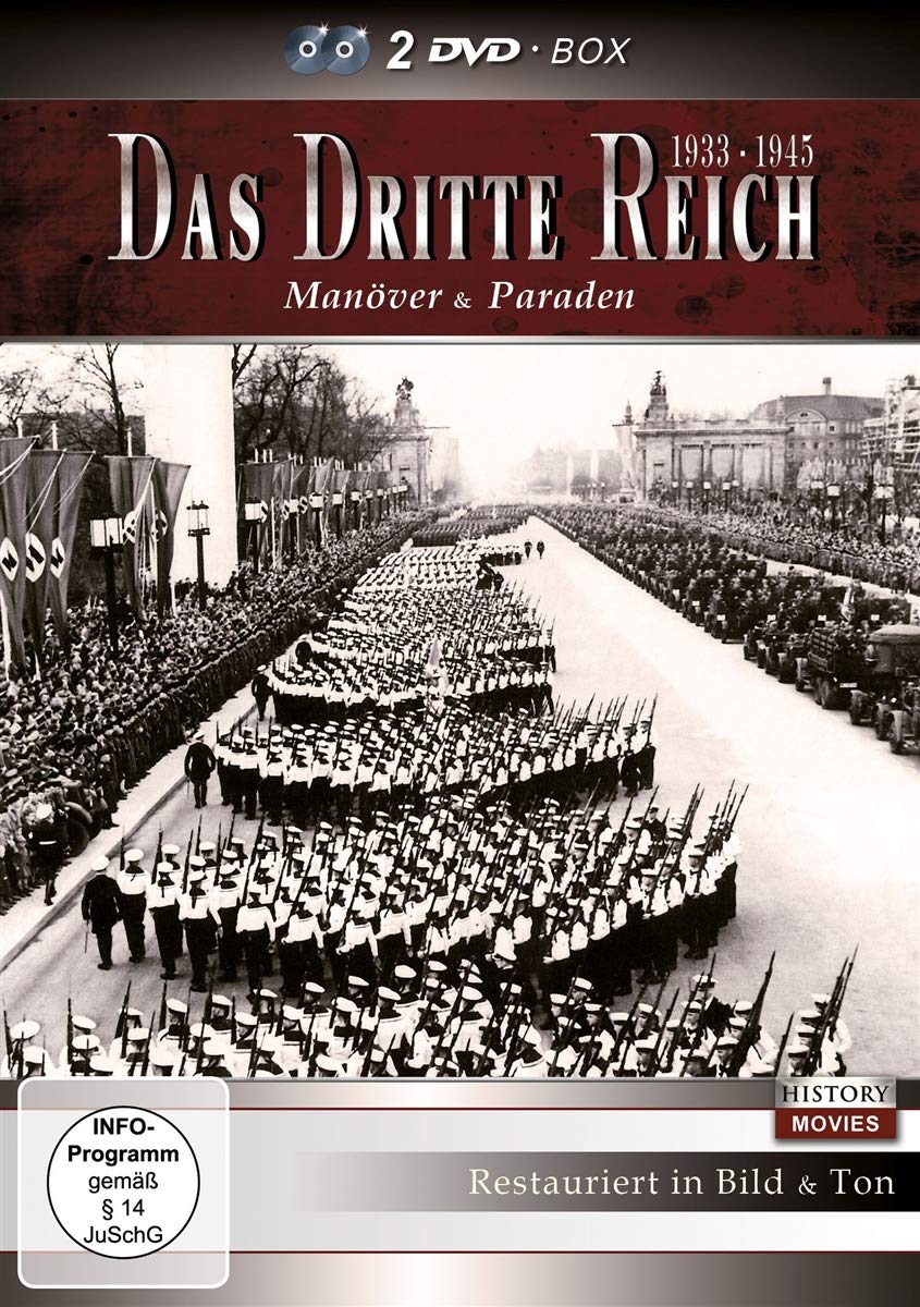 DVD Manöver & Paraden im Dritten Reich pack de 2 discos documentales históricos