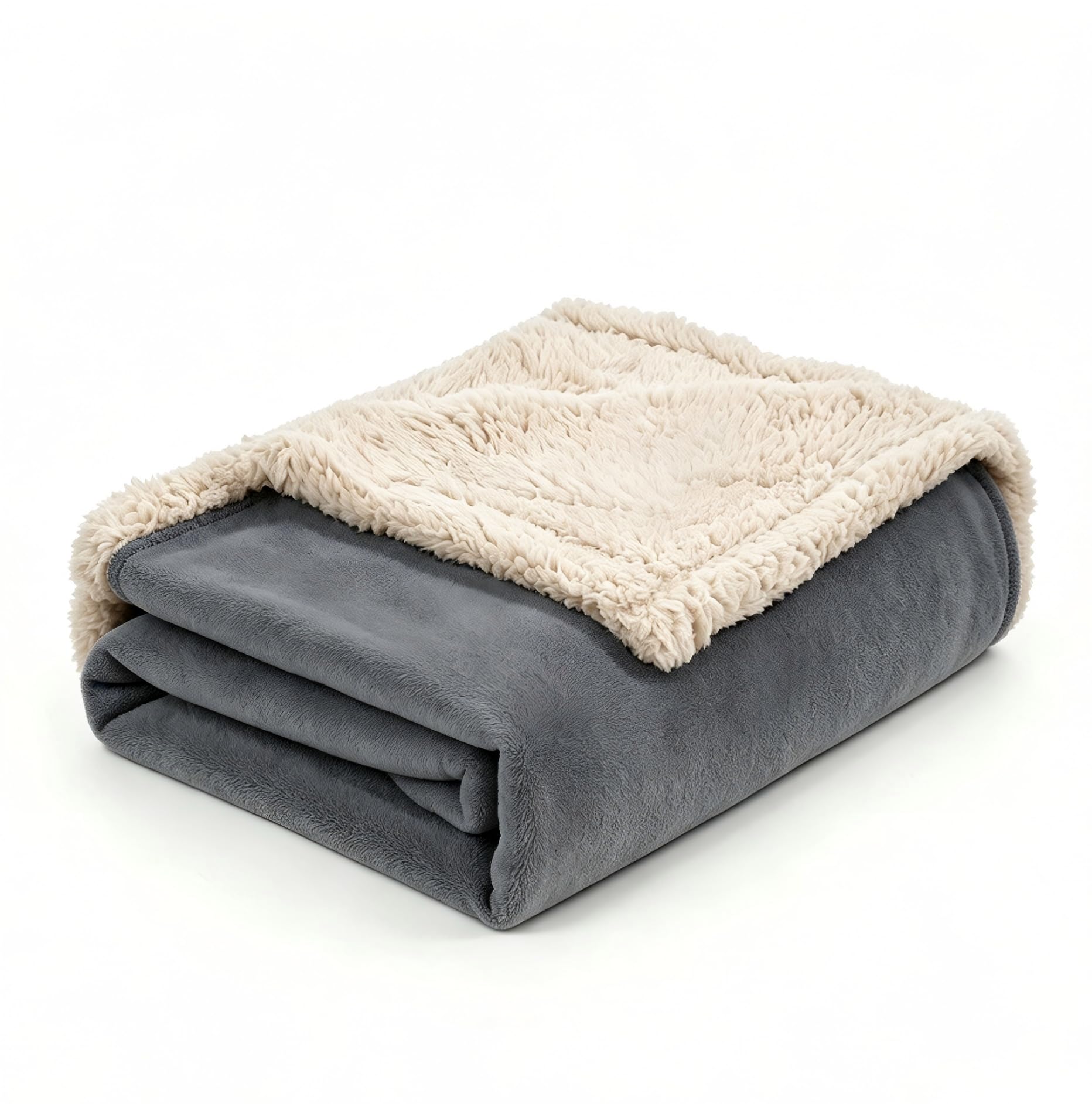 Kritter Planet Manta Impermeable para Perros Manta para Mascotas a Prueba de Líquidos Cama para Cachorros Gatos Sherpa Funda Protectora para Sofá, Cama, Asiento de Coche, 229 x 203 cm