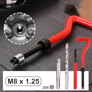 Amazon.co.jp: ネジ穴補修キット ネジ山修復リペアキット 自動車