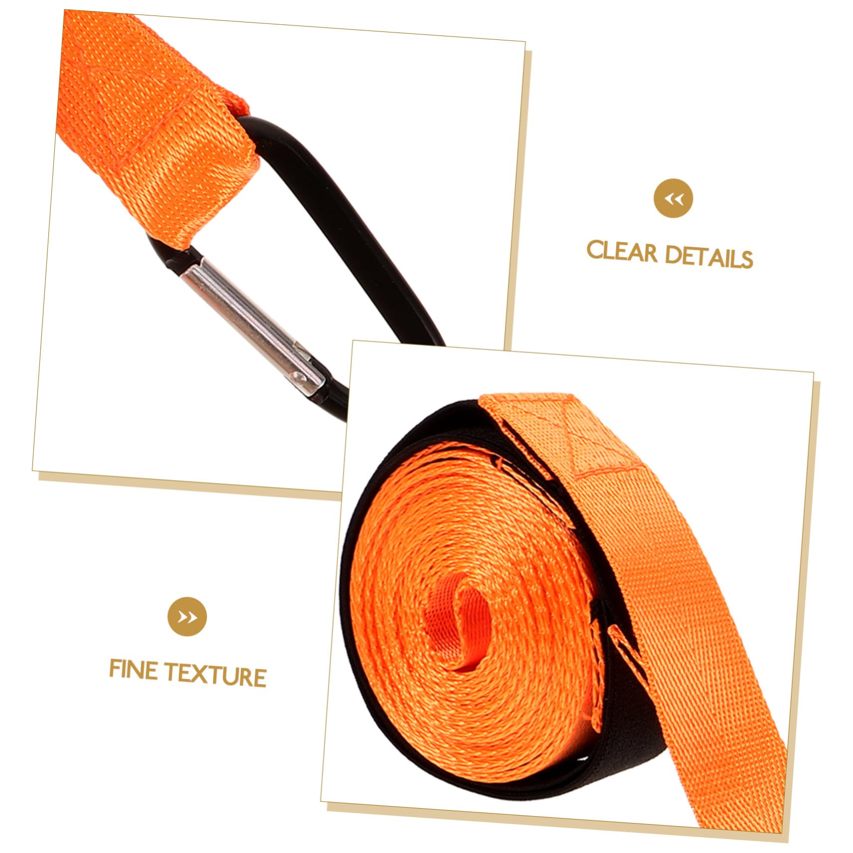 Yardwe 5 Ensembles Sangle de sécurité pour Le Patinage Laisse de Patin Masque de Ski Snowboard Chaussettes de Ski de Ski Laisse de Ski Harnais d'apprentissage du Ski Sangle en Nylon
