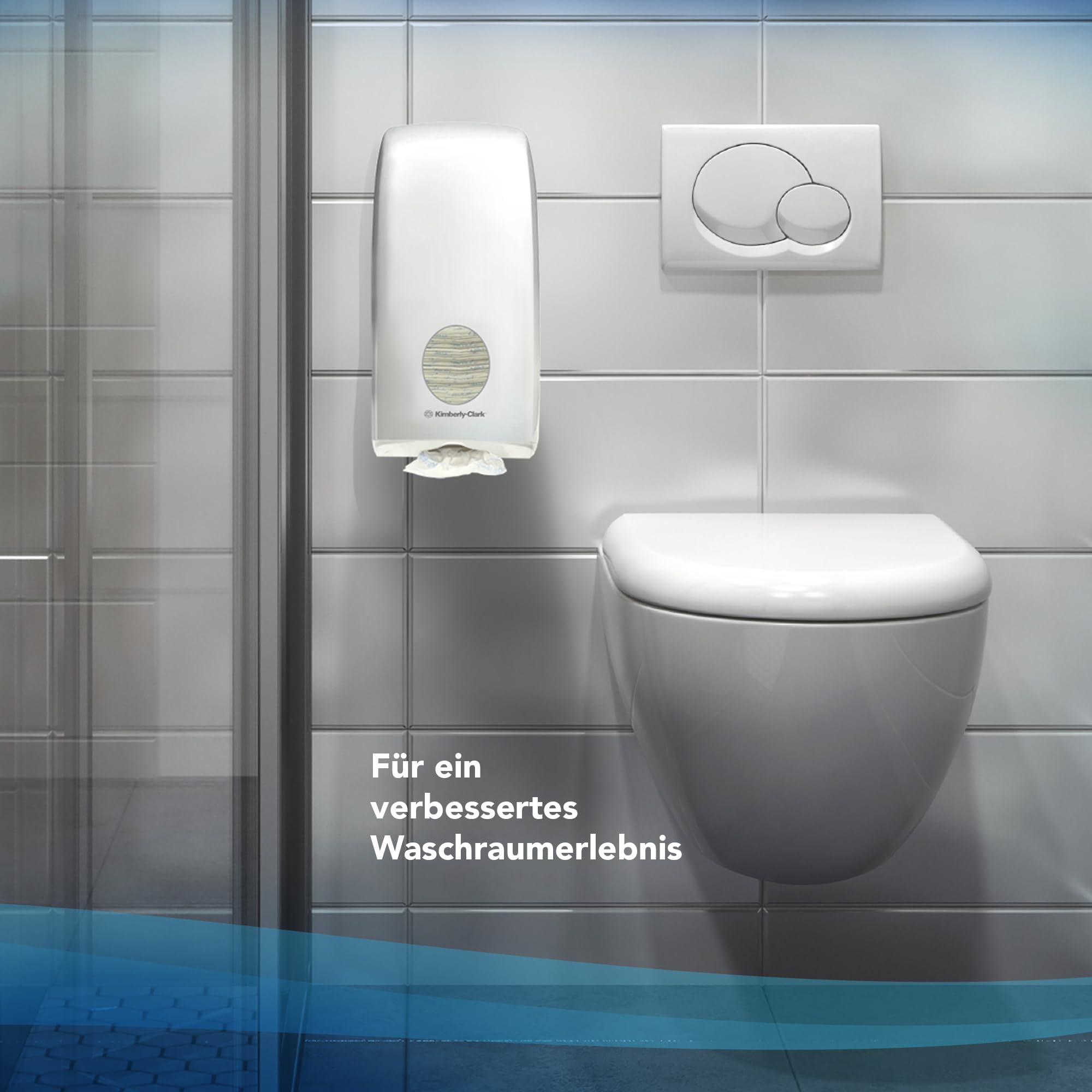 Scott Control Einzelblatt-Toilettenpapier 8509, 2-lagiges, FSC-zertifiziertes Toilettenpapier für eine umweltbewusste Hygiene, 36 Packungen x 220 (insg. 7.920 Blätter)