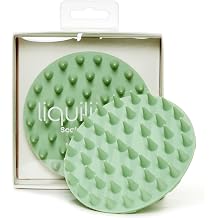 Scalp Exfoliator - Silicone Hair-Wash Brush Sage Green