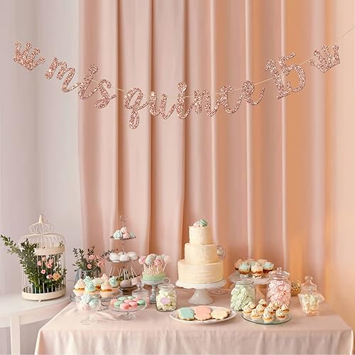 Miniatura 6 de Cartel de membrillo Mis 15, decoraciones para fiesta de cumpleaños de 15 años, pancarta de quince signos, decoraciones de fiesta de cumpleaños 15,