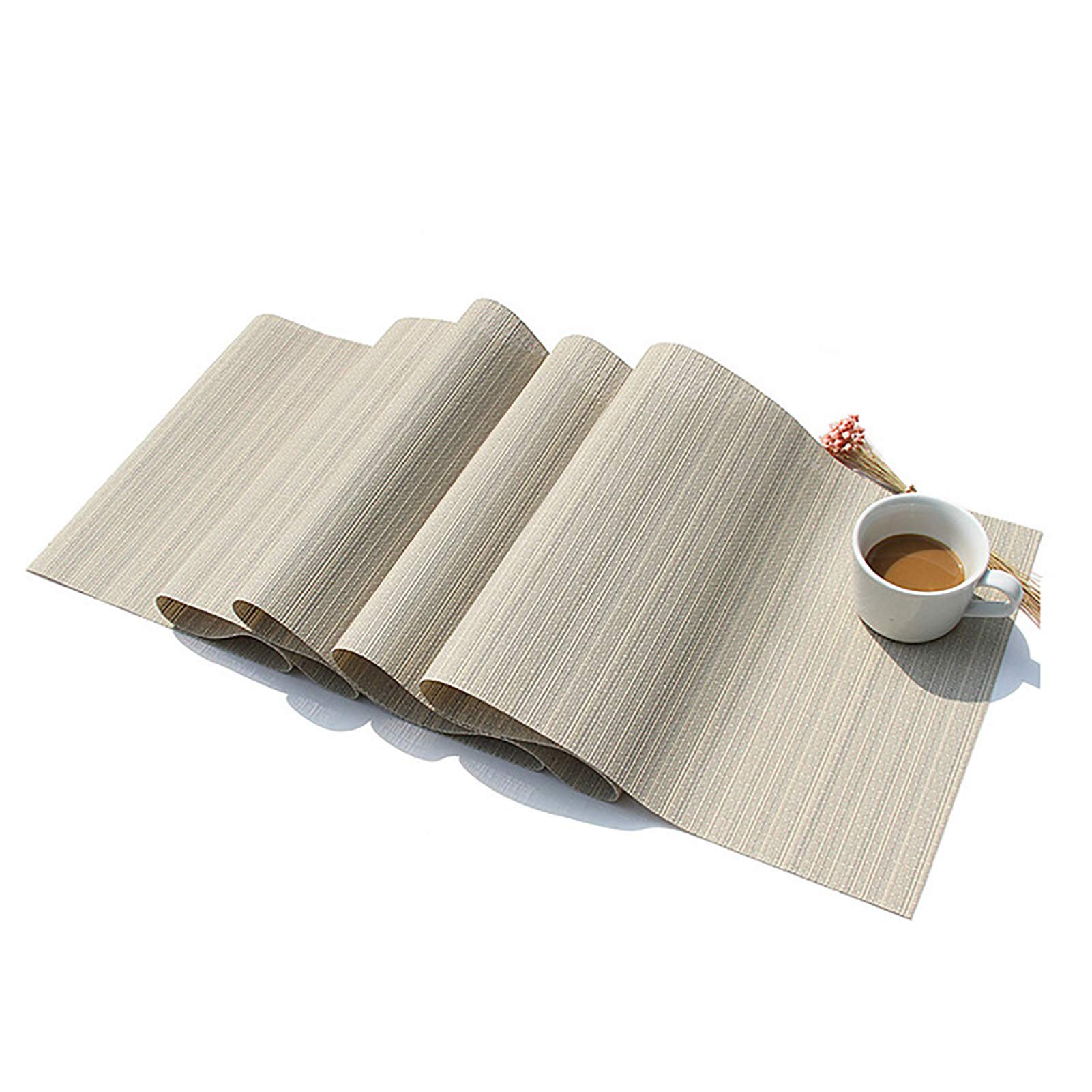 yuzhiyu Gray Dining Table Runner Coffee Short Table Runner Machine Washable Fall Table Runner Dresser Scarves for Party Wedding Holidays 48 72 90 inches Long