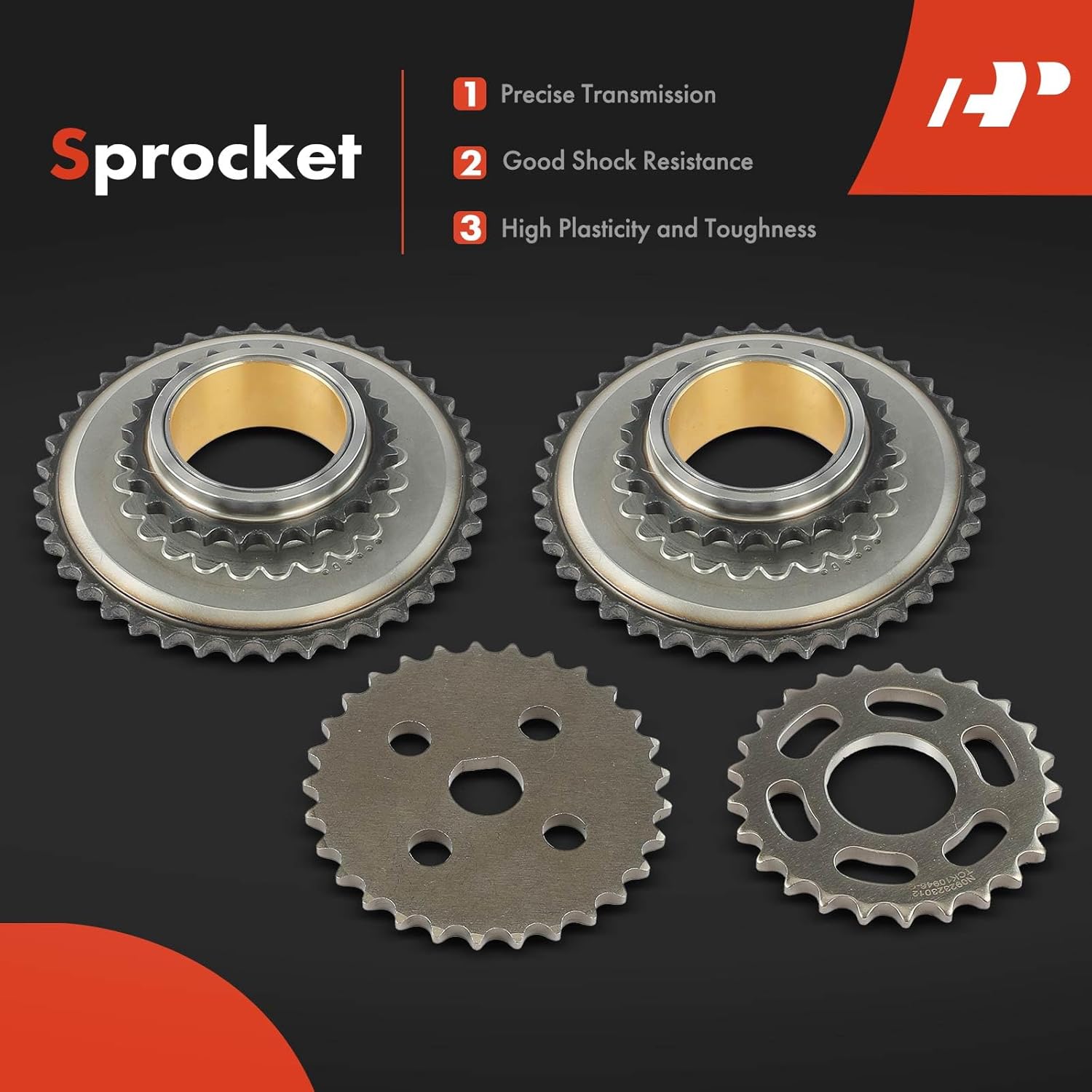 A-Premium 16PCS Engine Timing Chain Kit W/Tensioner Compatible with Audi Q5, Q7, A6, A7, A8, S4, S5, SQ5 - DOHC, V6 3.0L, Supercharged Only