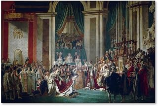 Trademark Fine Art Coronation of Napoleon and Josephine Wall Decor, 16 in x 24 in