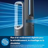 Philips Purificateur d'air Série 8000 - Purificateur, Chauffage & Ventilateur 3en1, jusqu'à 70m², Élimine 99,97% Allergènes & Polluants, Filtre HEPA, Capteurs Intelligents, App Air+, Gris (AMF870/15) - 6