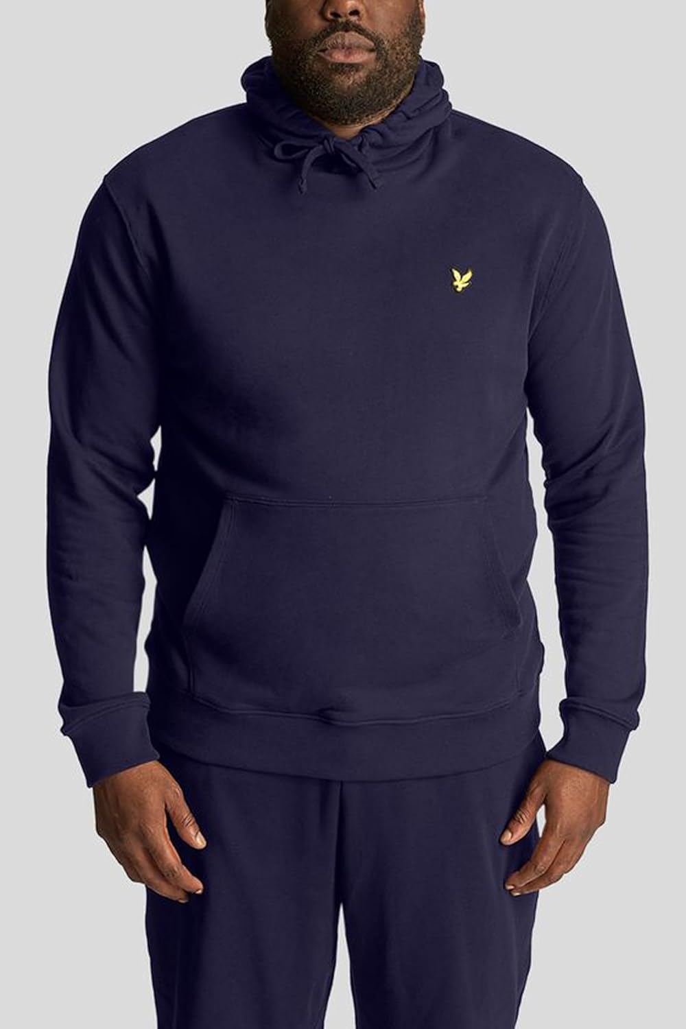 Lyle & Scott Mens Plus Pullover Hoodie (XL) (Navy)