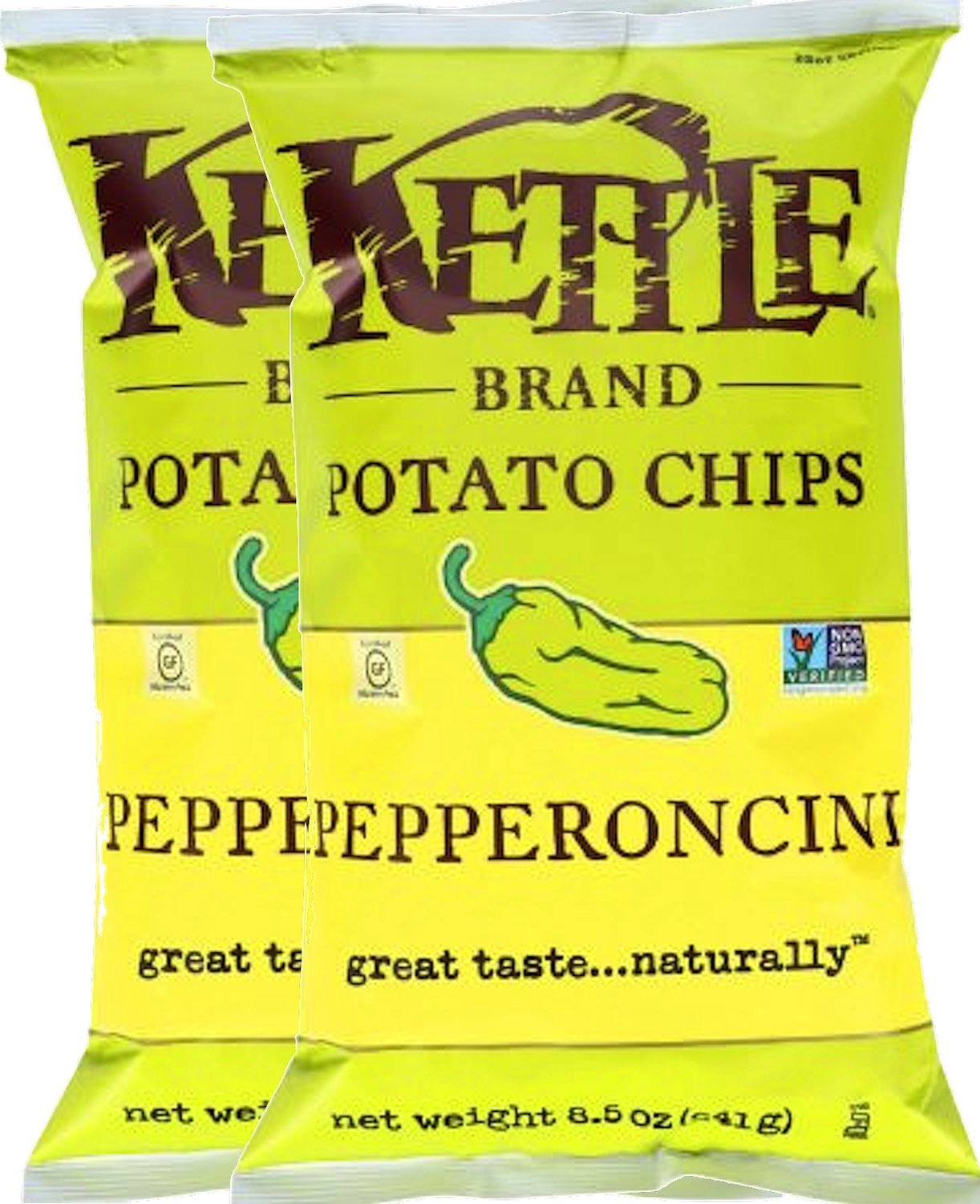 Kettle Brand Potato Chips, Pepperoncini 8.5 Oz 【SALE／88OFF】