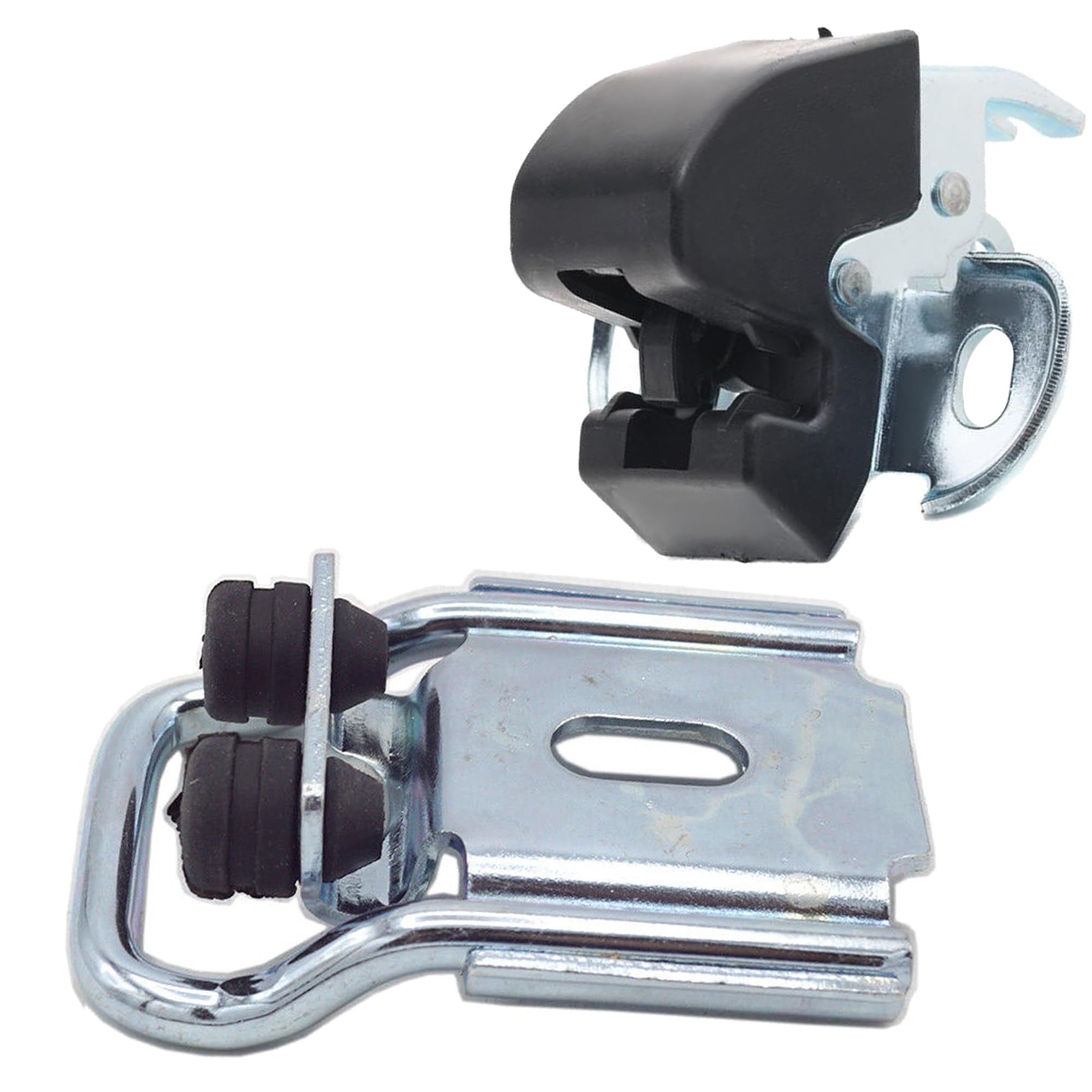 Partsline serrure bas de porte battante arrière avec plaque compatible avec Renault Master 2 II Opel Movano A Interstar X70 - équivalent à 7700351415 7700352439 7700353757