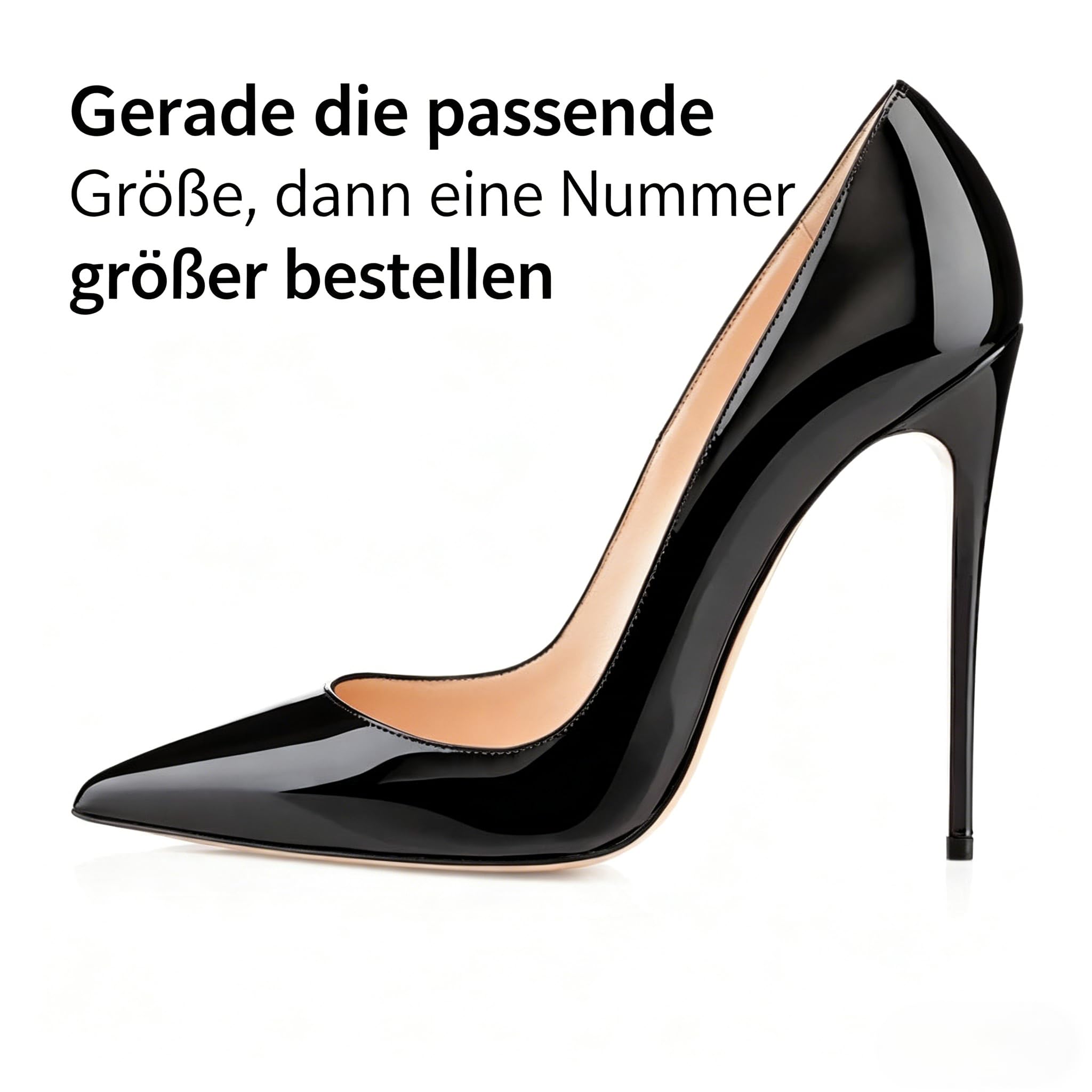 EDEFS Elegante Damen Pumps mit Stilettoabsatz Geschlossene Spitze Zehe und 4,5 Zoll Hohem Absatz Ideal für Mode Party Büro und Einen Touch Hinzuzufügen
