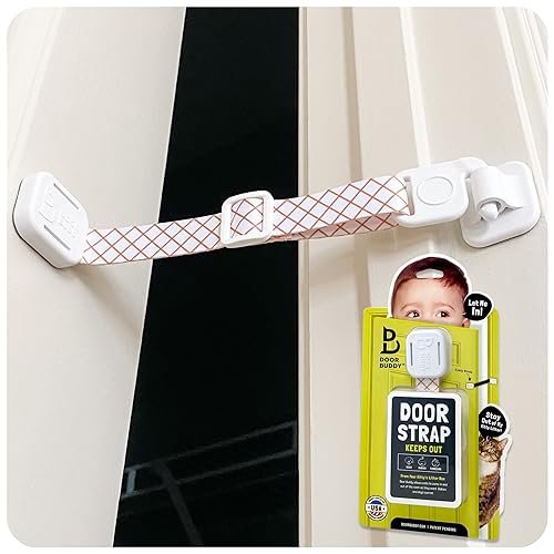 Door Buddy Baby Proof Door Lock with Adjustable Strap. No