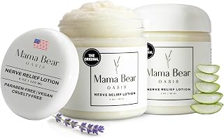 Mama Bear Oasis Lotion - Neuropathy Nerve Therapy & Relief Cream - Maximum Strength Relief Cream for Foot, Hands, Legs, Toes Includes Magnesium, Arnica, Vitamin B6, Aloe Vera, MSM (Pack of 2)