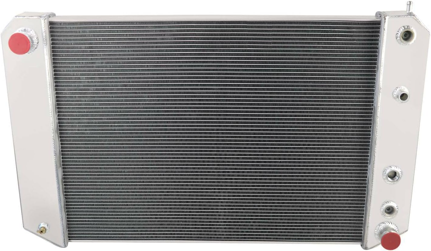 4 Row RADIATOR For Chevy C60 C70 Kodiak/GMC Topkick 6.0L 6.6L 7.0L V8 1991-2002