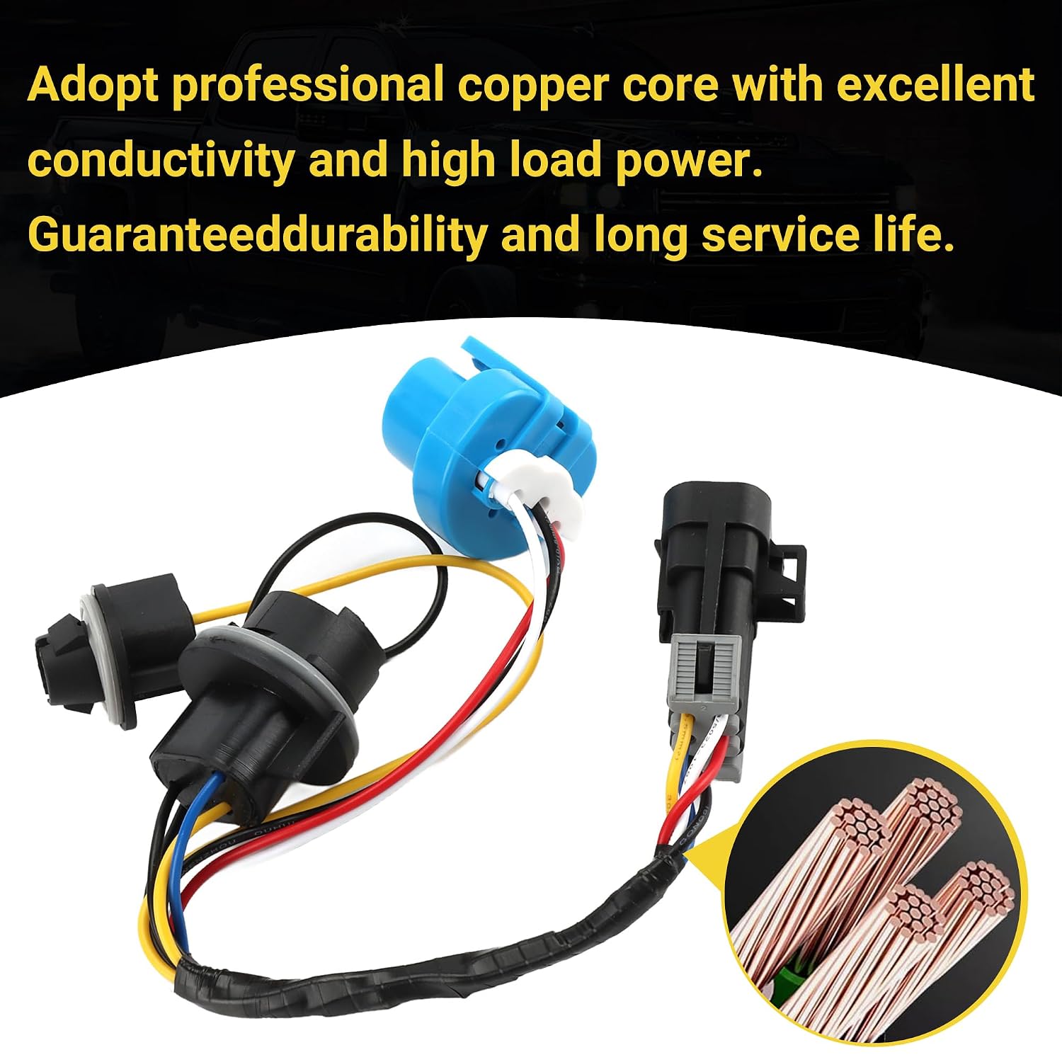 2PCS Headlight Wiring Harness 645-205 22740620 22740621- Direct Fit for Chevy Cobalt 2005-2009 and Pontiac G4/G5 Pursuit