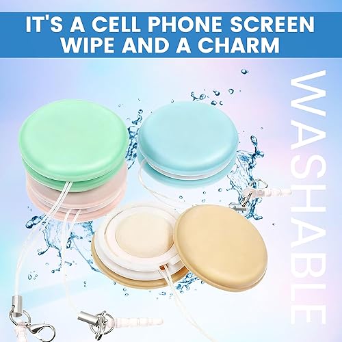Miniatura 3 de Macaron - Limpiador de pantalla de teléfono, 2026, nuevo limpiador de pantalla portátil para teléfono móvil, limpiador multifuncional para lentes de