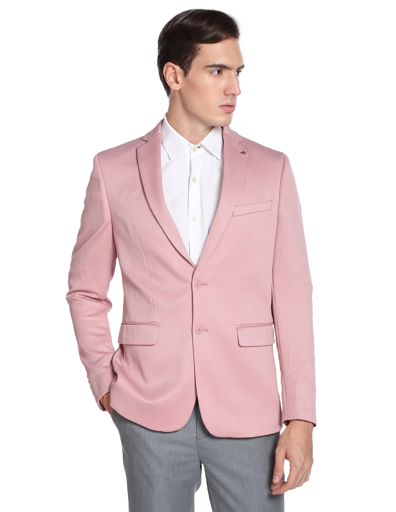 arrow Men's Single Breasted Slim Blazers-picture-34