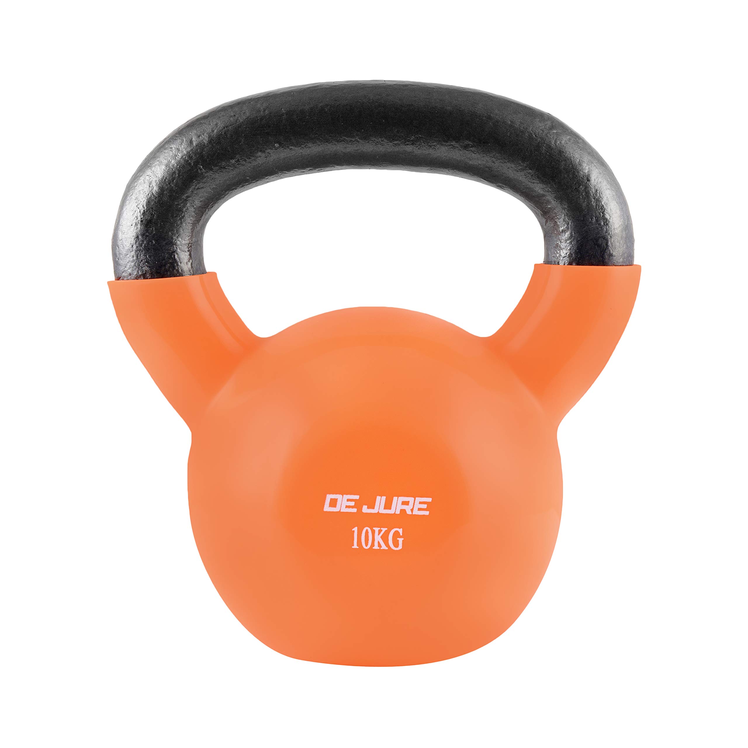 DE JURE FITNESS Vinyl Kettlebell Workout Equipment Gear for Cross fit, Weightlifting, Bodybuilding, Lose Weight Kettelbell (Weight: 10 Kgs; Color: Orange Neon) (B081ZB1YGJ) Amazon Price History, Amazon Price Tracker
