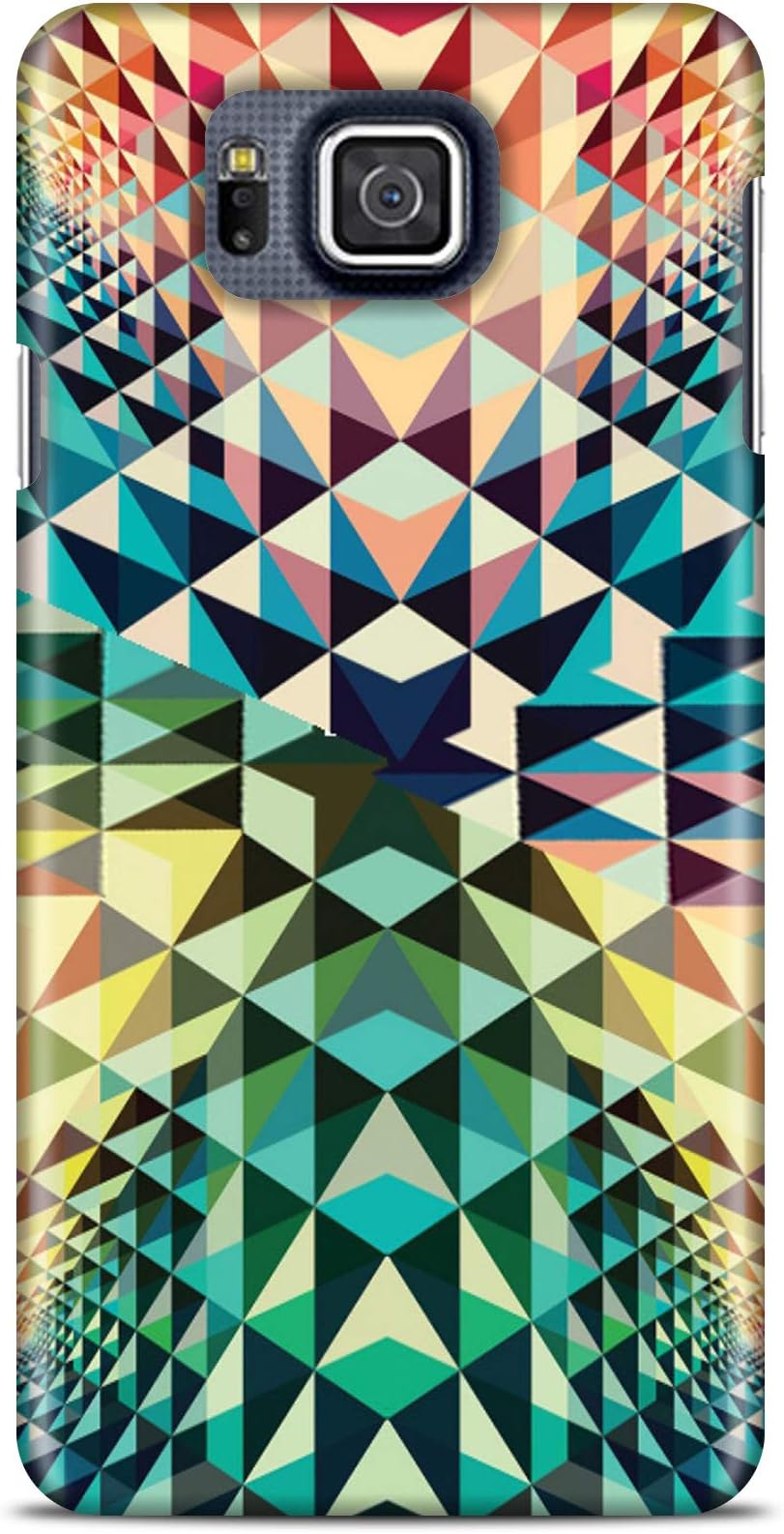 Shengshou Mobile Back Cover for Samsung Galaxy Alpha SMG850A Design Pattern ABC141T34414
