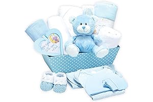 Cuddle-Worthy Comfort: The Ultimate Baby Boy Gift Basket for Newborn Joy