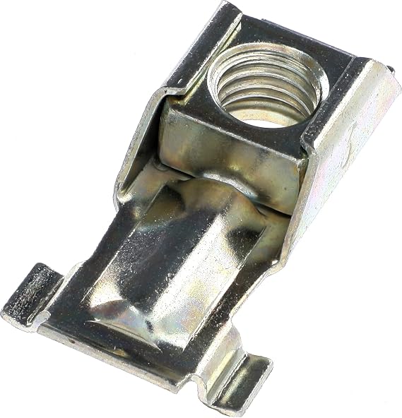 Restagraf Écrous Cage Nylon M6 Pack 12 Pièces - Compatible Citroën Peugeot Renault Fiat Nissan Opel