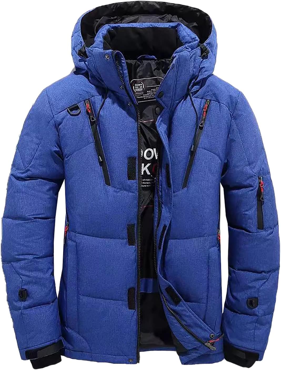 Men's Winter Coat Puffer Jacket Thicken Warm Down Parka Jackets with Hood Men's Outdoor Lightweight Puffer Jacket